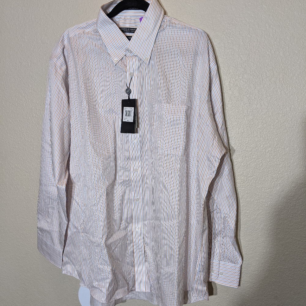(NWT) Forsyth of Canada size 18 dress shirt